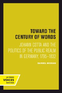 Cover Toward the Century of Words