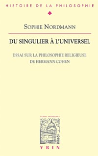 Cover Du singulier à l''universel