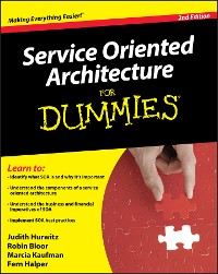 Cover Service Oriented Architecture (SOA) For Dummies