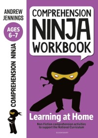 Cover Comprehension Ninja Workbook for Ages 6-7