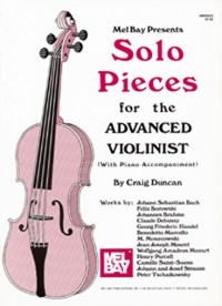 Cover Solo Pieces for the Advanced Violinist
