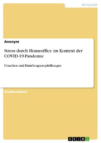 Cover Stress durch Homeoffice im Kontext der COVID-19-Pandemie