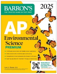 Cover AP Environmental Science Premium, 2025: Prep Book with 5 Practice Tests + Comprehensive Review + Online Practice