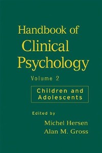 Cover Handbook of Clinical Psychology, Volume 2