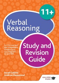 Cover 11+ Verbal Reasoning Study and Revision Guide