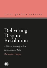 Cover Delivering Dispute Resolution