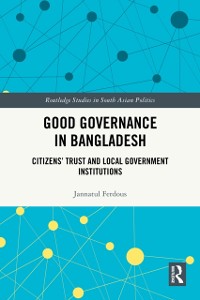 Cover Good Governance in Bangladesh