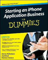 Cover Starting an iPhone Application Business For Dummies