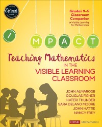 Cover Teaching Mathematics in the Visible Learning Classroom, Grades 3-5
