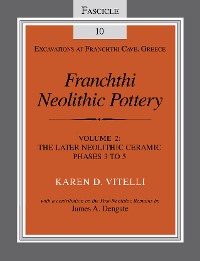 Cover Franchthi Neolithic Pottery, Volume 2, vol. 2