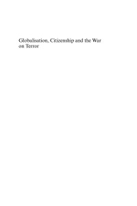 Cover Globalisation, Citizenship and the War on Terror