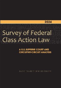 Cover 2024 Survey of Federal Class Action Law