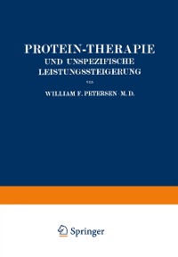 Cover Protein-Therapie und Unspezifische Leistungssteigerung