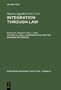 Cover Legal Harmonization and the Business Enterprise