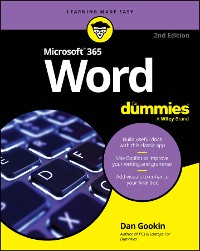 Cover Microsoft 365 Word For Dummies