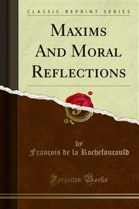 Cover Maxims And Moral Reflections