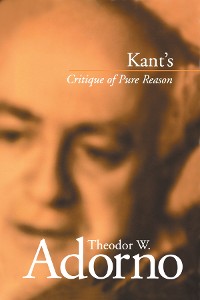 Cover Kant's Critique of Pure Reason