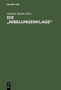 Cover Die „Nibelungenklage“