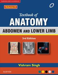Cover Textbook of Anatomy Abdomen and Lower Limb; Volume II