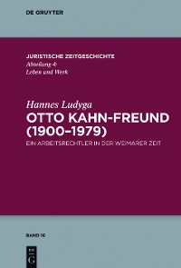 Cover Otto Kahn-Freund (1900–1979)