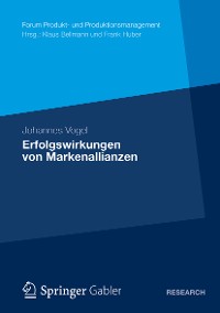 Cover Erfolgswirkungen von Markenallianzen