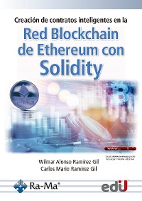 Cover Creación de contratos inteligentes en la red blockchain de ethereum con solidity