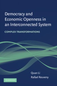 Cover Democracy and Economic Openness in an Interconnected System