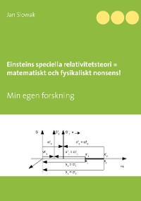 Cover Einsteins speciella relativitetsteori = matematiskt och fysikaliskt nonsens!