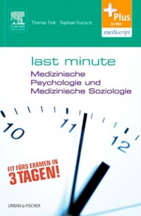 Cover Last Minute Medizinische Psychologie und medizinische Soziologie