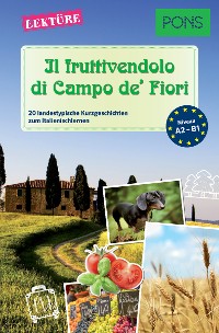 Cover PONS Kurzgeschichten - Il fruttivendolo di Campo de' Fiori