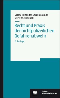 Cover Recht und Praxis der nichtpolizeilichen Gefahrenabwehr