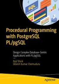 Cover Procedural Programming with PostgreSQL PL/pgSQL