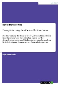 Cover Europäisierung des Gesundheitswesens