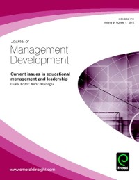 Cover Current issues in educational management and leadership
