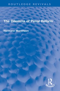 Cover Dilemma of Penal Reform