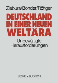 Cover Deutschland in einer neuen Weltära