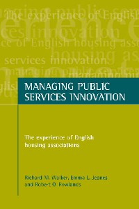 Cover Managing public services innovation