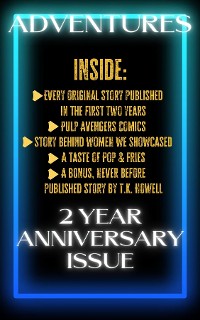 Cover Adventures BooksZine, Two Year Anniversary Issue