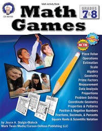 Cover Math Games, Grades 7 - 8