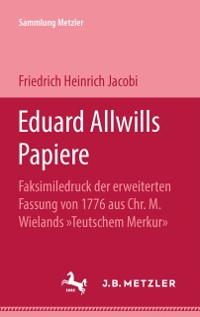 Cover Eduard Allwills Papiere