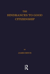 Cover Hindrances to Good Citizenship
