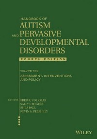 Cover Handbook of Autism and Pervasive Developmental Disorders, Volume 2