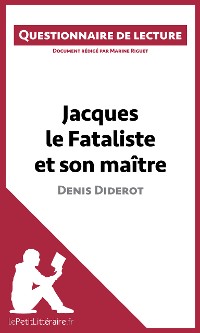 Cover Jacques le Fataliste et son maître de Denis Diderot