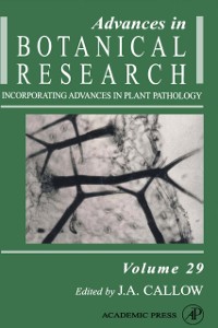 Cover Advances in Botanical Research