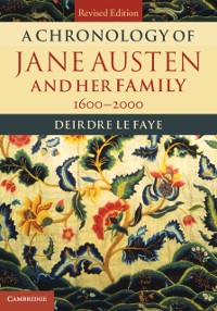 Cover Chronology of Jane Austen and her Family