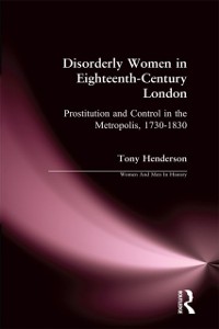 Cover Disorderly Women in Eighteenth-Century London