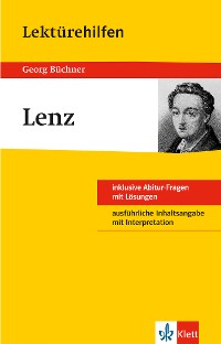 Cover Klett Lektürehilfen - Georg Büchner, Lenz