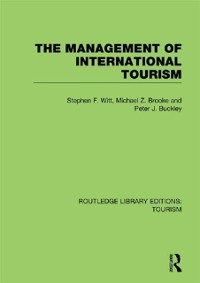 Cover Management of International Tourism (RLE Tourism)