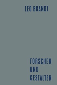 Cover Forschen und Gestalten