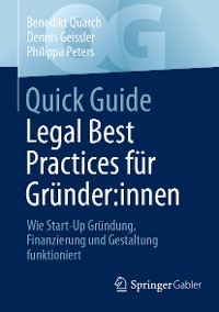 Cover Quick Guide Legal Best Practices für Gründer:innen